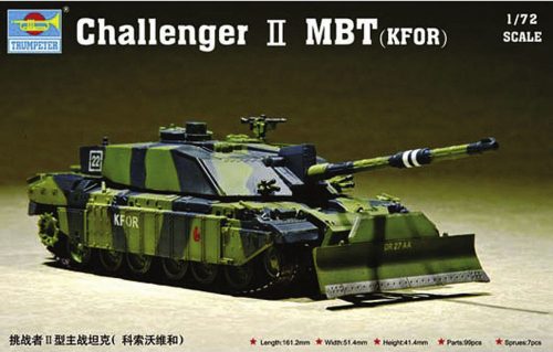 Trumpeter Challenger II MBT (KFOR) 1:72 (07216)