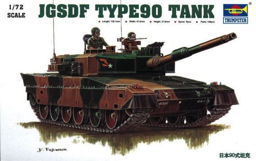 Trumpeter Japanischer Panzer Typ 90 1:72 (07219)