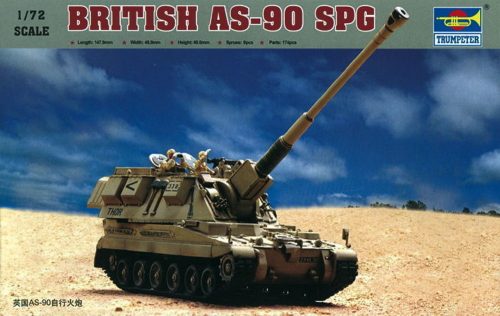 Trumpeter Britisch AS-90 Self-Propelled Howitzer 1:72 (07221)