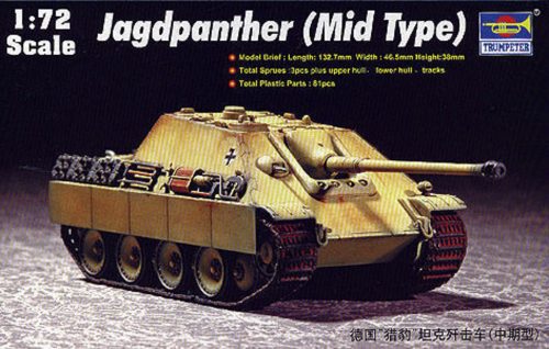 Trumpeter German Jagdpanther (Mid Type) 1:72 (07241)