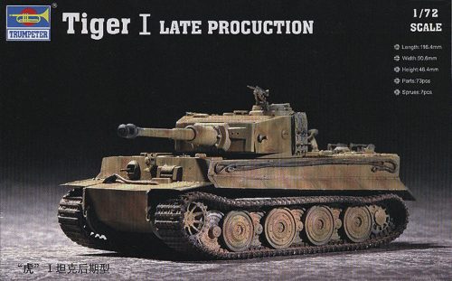 Trumpeter Tiger 1 Tank (Late) 1:72 (07244)
