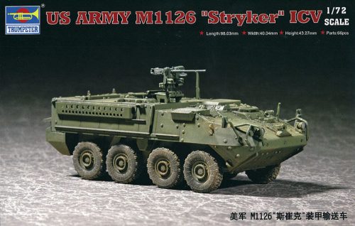 Trumpeter ''Stryker'' Light Armored Vehicle (ICV) 1:72 (07255)