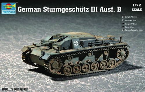 Trumpeter German Sturmgeschütz III Ausf. B 1:72 (07256)