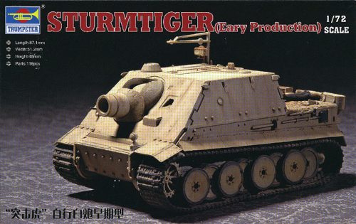 Trumpeter Sturmtiger Assault Mortar Early Typ 1:72 (07274)