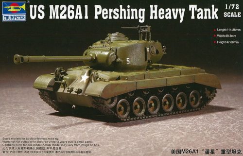 Trumpeter US M26A1 Heavy Tank 1:72 (07286)