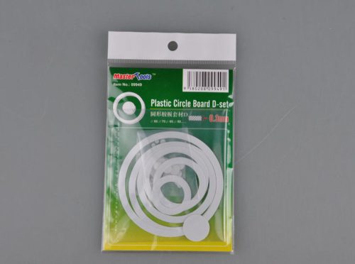 Master Tools Plastic Circle Board D-set-0,3mm  (09949)