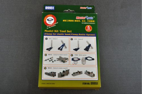 Master Tools Model Kit Tool Set (Clamp f elastic ban  (09951)