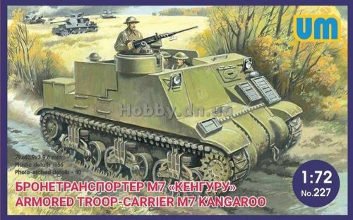 Unimodels Armored troop-carrier M7 Kangaroo 1:72 (UM227)