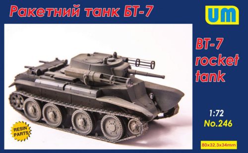 Unimodels BT-7 rocket Tank 1:72 (UM246)