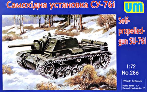 Unimodels SU-76I self-propelled gun 1:72 (UM286)