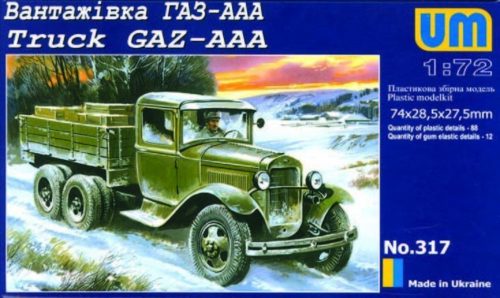 Unimodels Truck GAZ-AAA 1:72 (UM317)