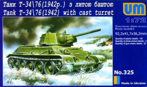 Unimodels Panzer T-34/76 (1942) 1:72 (UM325)