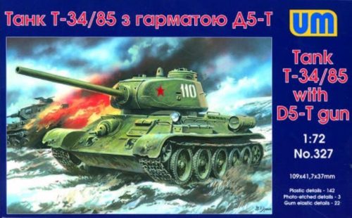 Unimodels T-34/85 with D5-T gun 1:72 (UM327)