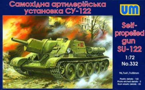 Unimodels SU-122 Self-propelled Gun 1:72 (UM332)