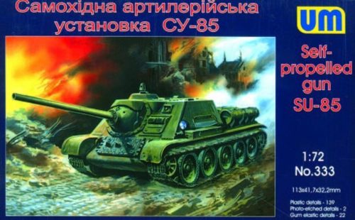 Unimodels SU-85 Self-propelled artillery plant 1:72 (UM333)