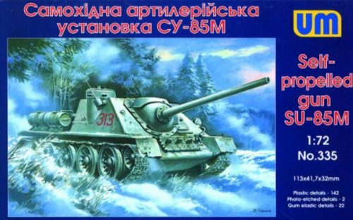 Unimodels Self-propelled Gun SU-85M 1:72 (UM335)