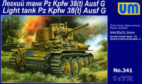 Unimodels PzKpfw 38(t)-G 1:72 (UM341)