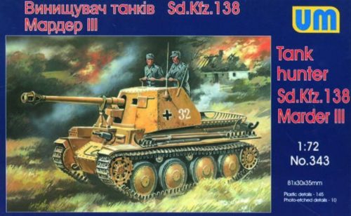 Unimodels Sd. Kfz. 138 Marder III 1:72 (UM343)