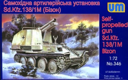 Unimodels Sd.kfz138/1M Bizon 1:72 (UM346)