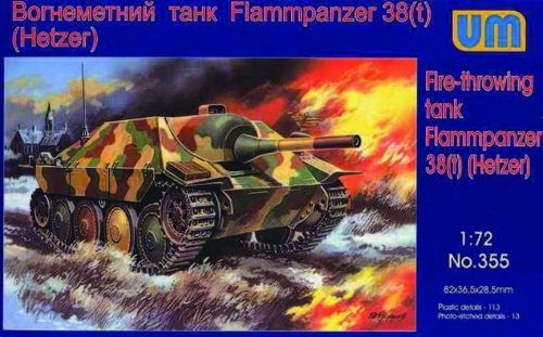 Unimodels Flammpanzer 38(t) Hetzer 1:72 (UM355)