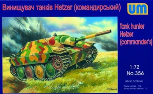 Unimodels Tank hunter Hetzer (Commanders) 1:72 (UM356)