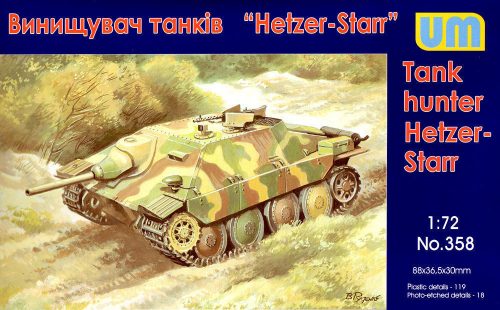 Unimodels Hetzer-STARR tank hunter 1:72 (UM358)