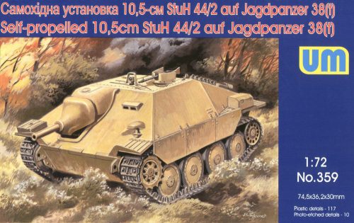 Unimodels Self-propelled 10,5cm StuH-44/2 auf Jagdpanzer 1:72 (UM359)