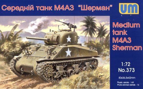 Unimodels Medium tank M4A3(75) 1:72 (UM373)