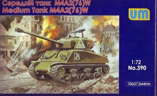 Unimodels M4A2(76)W US medium tank 1:72 (UM390)