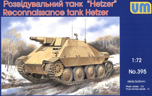 Unimodels Reconnaissance tank Hetzer 1:72 (UM395)