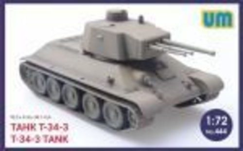 Unimodels T-34-3 Tank 1:72 (UM444)