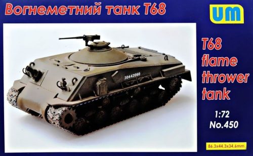 Unimodels T68 Flame thrower Tank 1:72 (UM450)