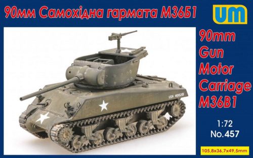 Unimodels M36B1 90mm gun motor carriage 1:72 (UM457)