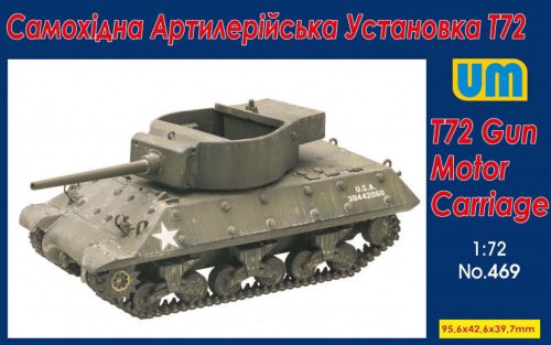 Unimodels T72 Gun Motor Carriage 1:72 (UM469)