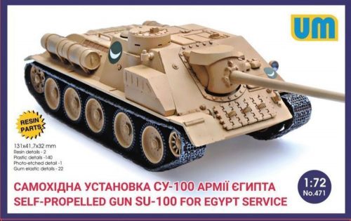 Unimodels SU-100 Self-propelled gun f.Egypt servic 1:72 (UM471)