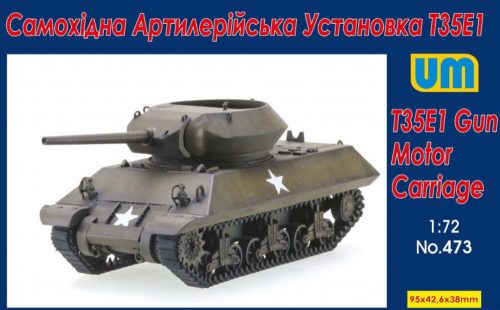 Unimodels T35E1 Gun Motor Carriage 1:72 (UM473)