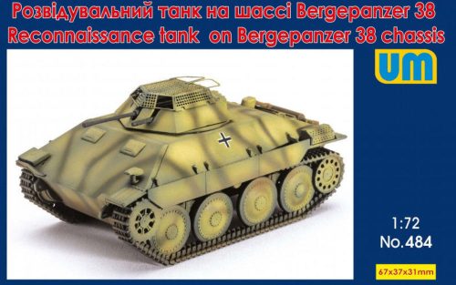 Unimodels Reconnaissance tank on Bergepanzer 38 chassis 1:72 (UM484)