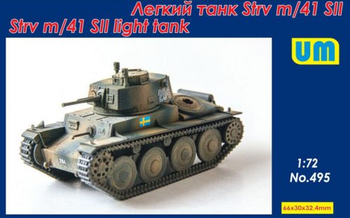 Unimodels Strv m/41 SII light tank 1:72 (UM495)