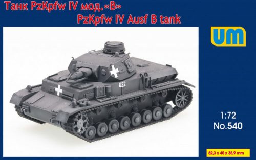 Unimodels Pz.Kpfw IV Ausf B tank 1:72 (UM540)