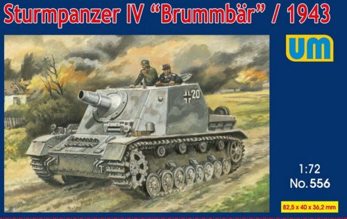 Unimodels Sturmpanzer IV Brummbar, 1943 1:72 (UM556)