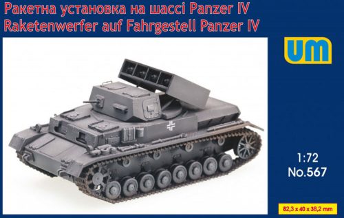 Unimodels Raketenwerfer auf Fahrgestell Pz.Kpfw IV 1:72 (UM567)