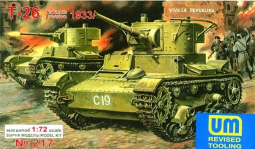 Unimodels T-26 Light Tank 1933 1:72 (UMT217)