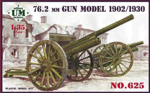 Unimodels 76,2mm gun, model 1902/1930 1:35 (UMT625)