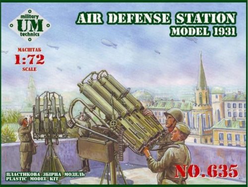 Unimodels Soviet air defense station, model 1931 1:72 (UMT635)