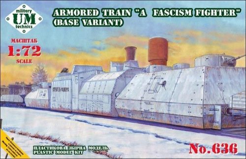 Unimodels Armored train A Fascism Fighter, base v. 1:72 (UMT636)