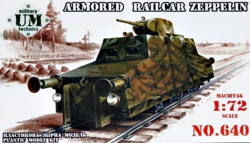 Unimodels Armored railcar Zeppelin 1:72 (UMT640)