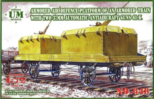 Unimodels Armored air defense platform of an armor 1:72 (UMT648)