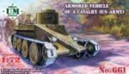 Unimodels U.S. armored vehicle of a cavalry 1:72 (UMT661)