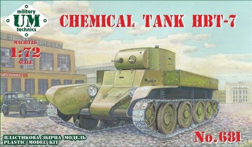 Unimodels HBT-7 Chemical tank 1:72 (UMT681)