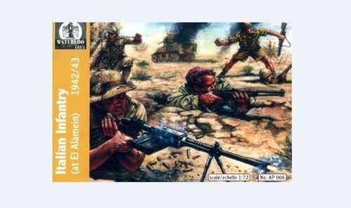 Waterloo 1815 Italian Infantry Afrika, 1940-43 1:72 (AP006)